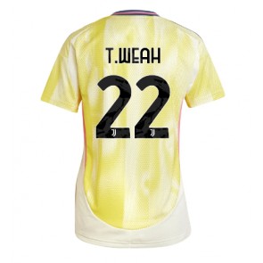 Juventus Timothy Weah #22 Replika Udebanetrøje Dame 2024-25 Kortærmet